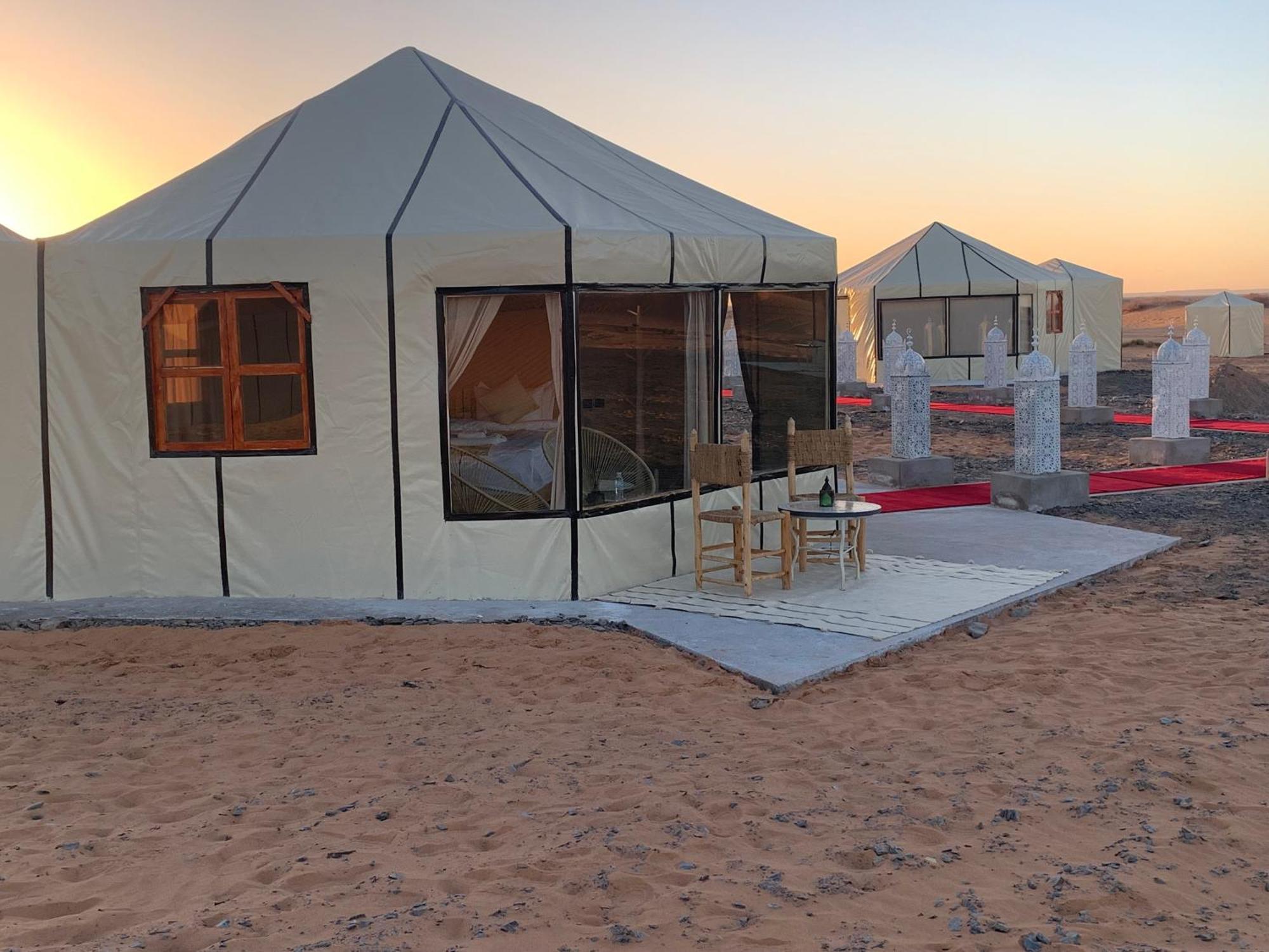 Отель Palmyra Luxury Camp Мерзуга Экстерьер фото